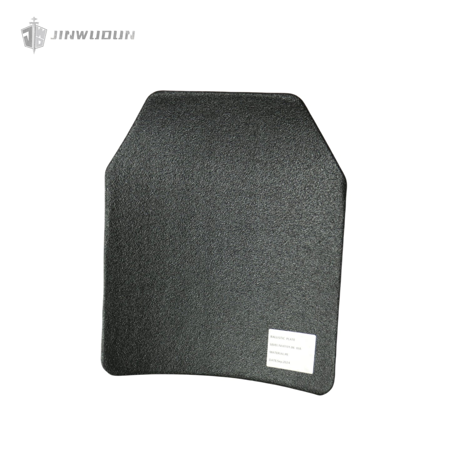 Multi-Curve Bulletproof Plate NIJ IIIA+, UHMWPE Material, Polyurea Coating, 10x12 Inches