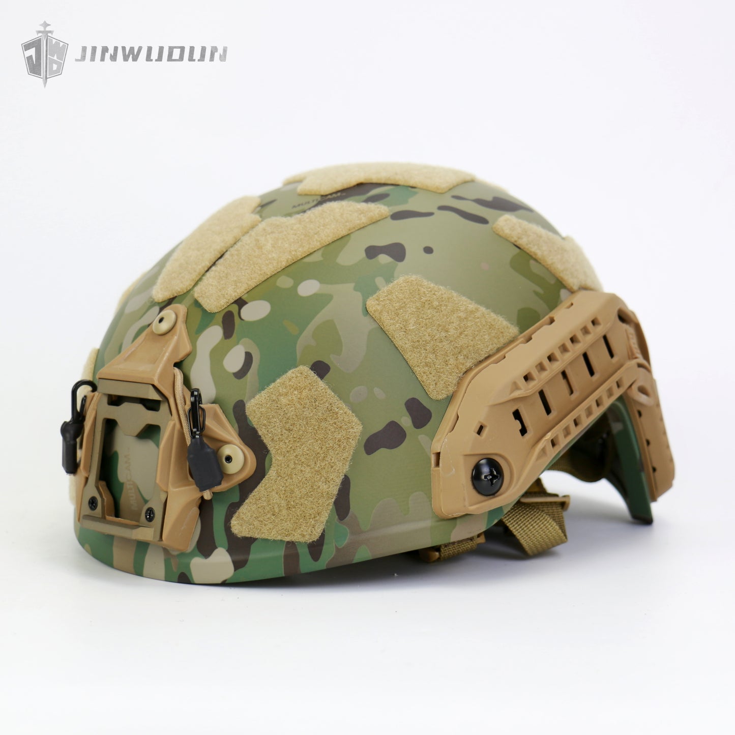 NIJ IIIA Protection FAST SF Bulletproof Helmet - High-Performance Aramid Material, Wendy Dual-Layer Suspension Liner