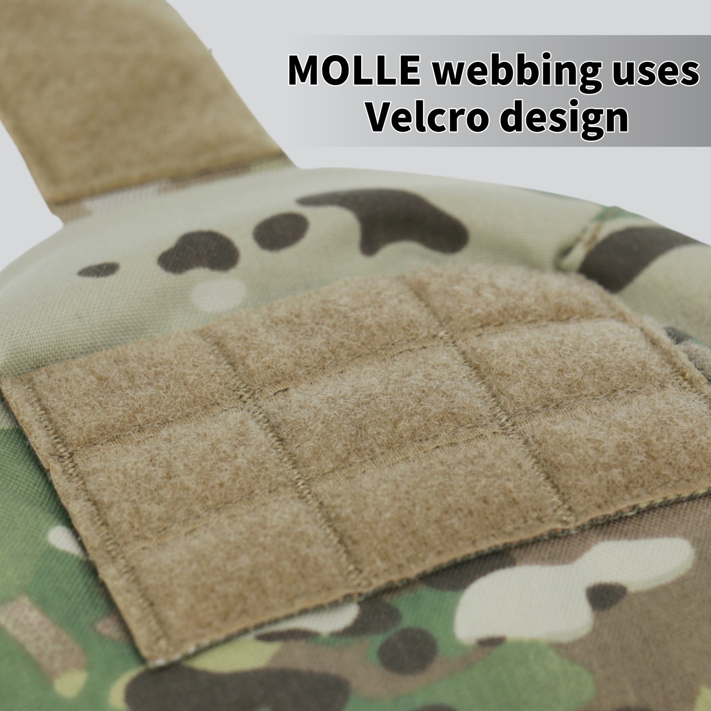 Bulletproof Shoulder Protection | NIJ IIIA | 1000D Nylon with MOLLE Webbing