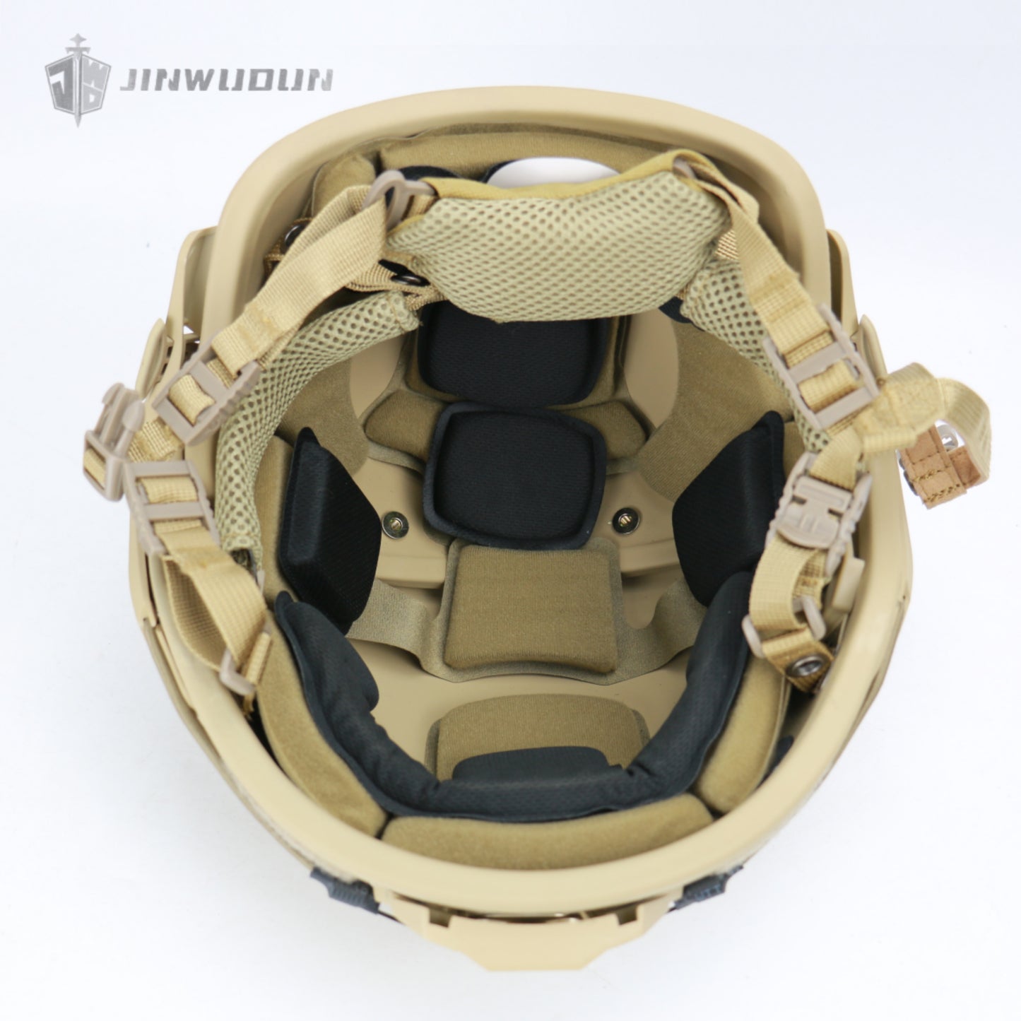 IIIA level AF split bulletproof helmet + bulletproof mask set aramid material