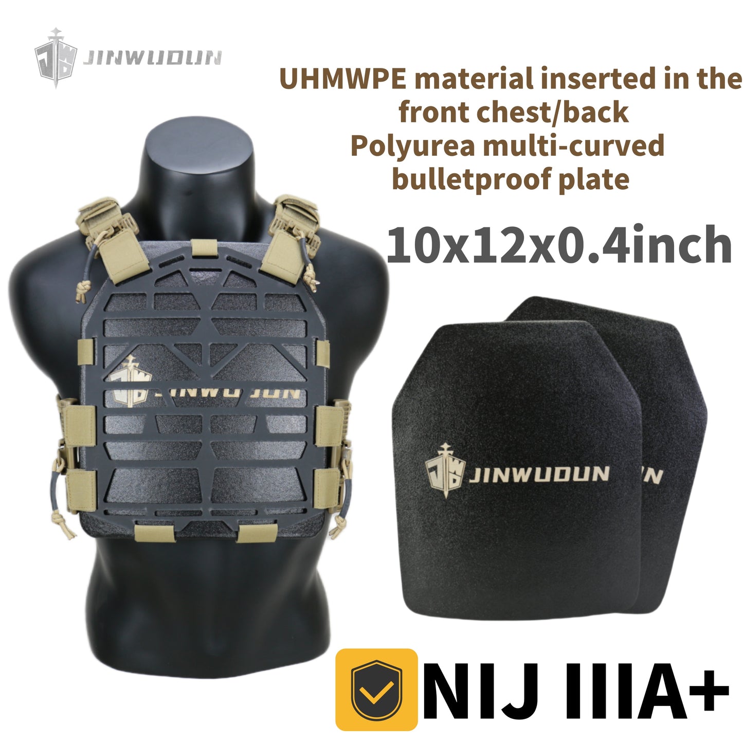 NIJ III level 06 hollow bulletproof vest water-proof tactical vest lightweight quick-release bulletproof vest
