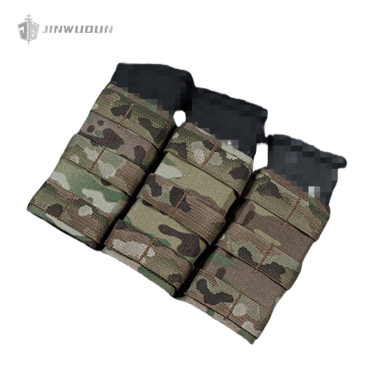 FAST Triple 5.56 Magazine Pouch (High) for Tactical MOLLE System
