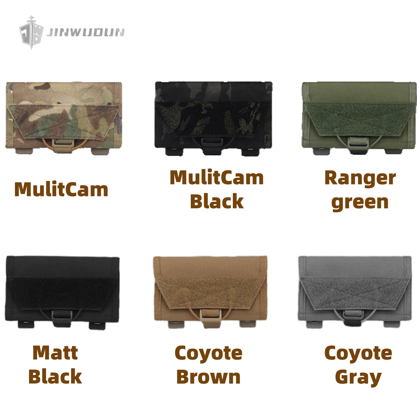 TWINFALCONS TW-P122 MOLLE system insert outdoor field mobile phone navigation bag