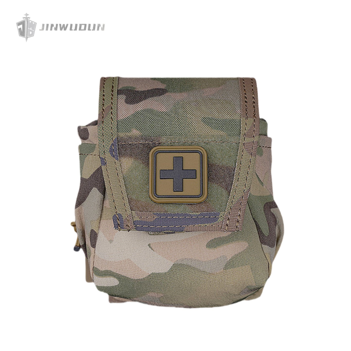 Small medical bag, molle mount, quick-pull handle, split design, multi-purpose storage bag