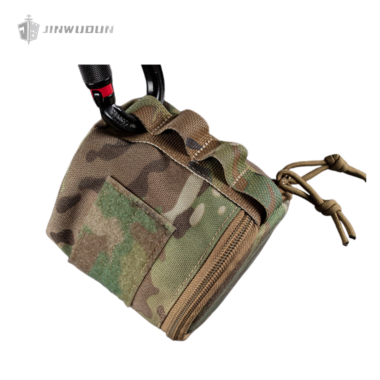Military fan roll paper outdoor field camp collection bag MOLLE mounting ribbon paper tissue paper set