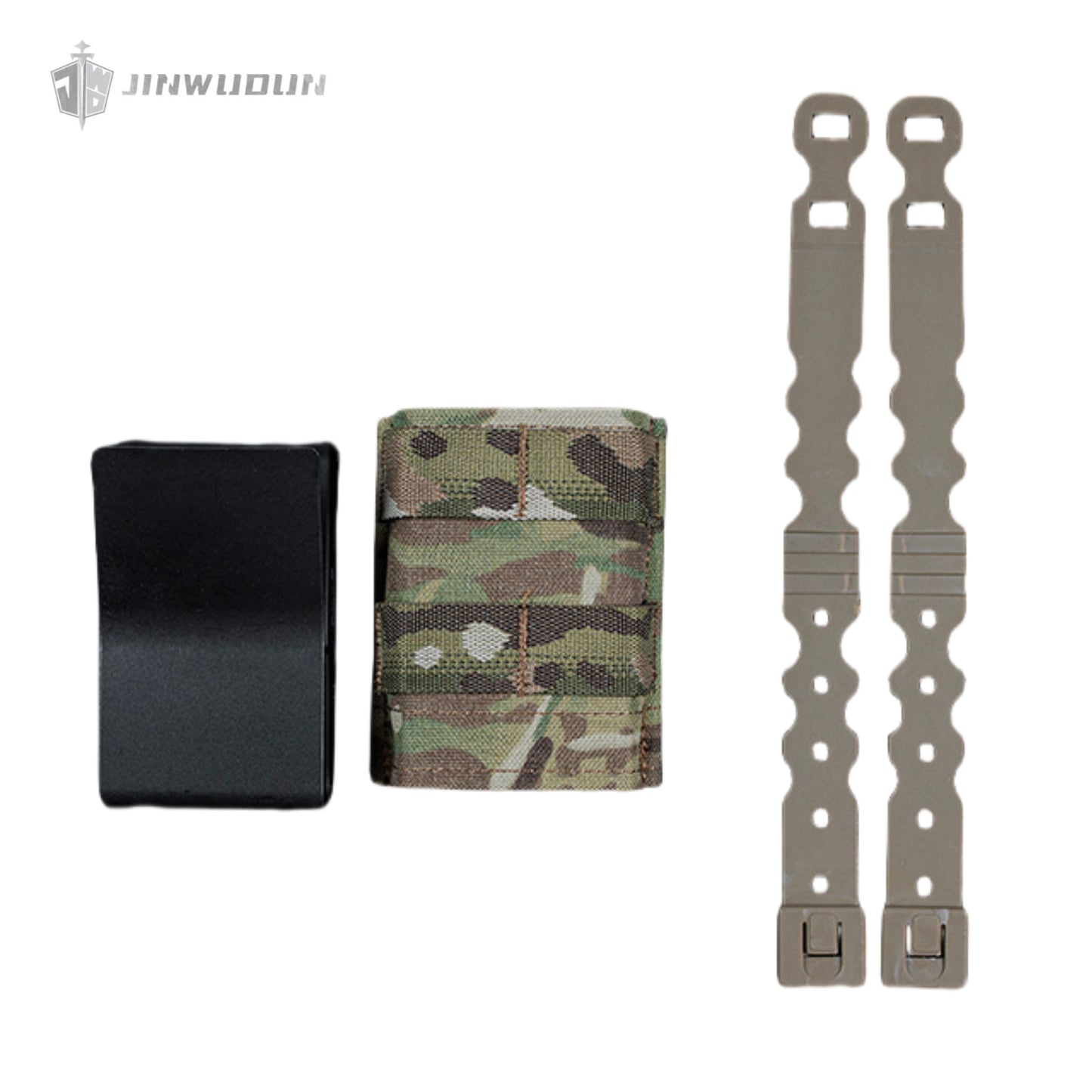 Tactical vest waist belt molle accessory bag FAST single link 5.56 function bag (medium)