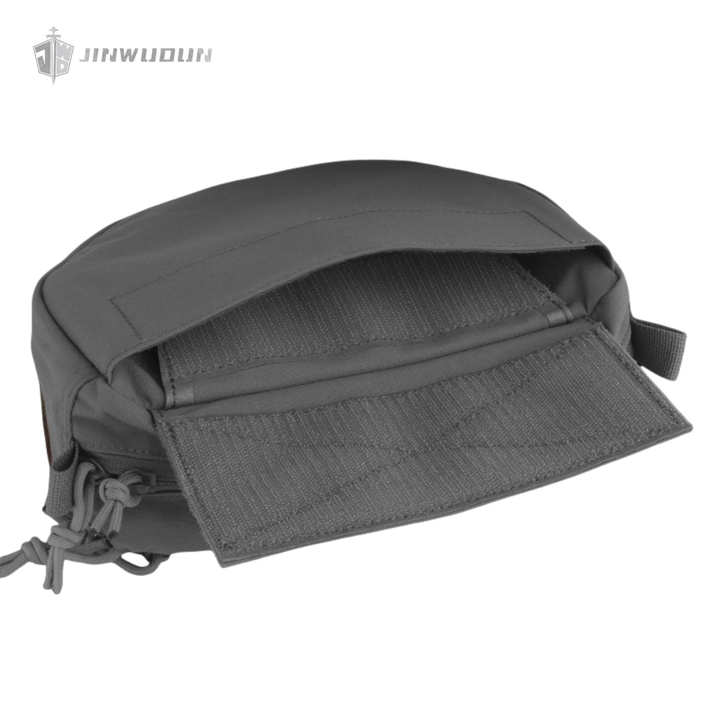 Tactical underbelly bag, baffle compartment, tactical vest expansion multi-function storage bag