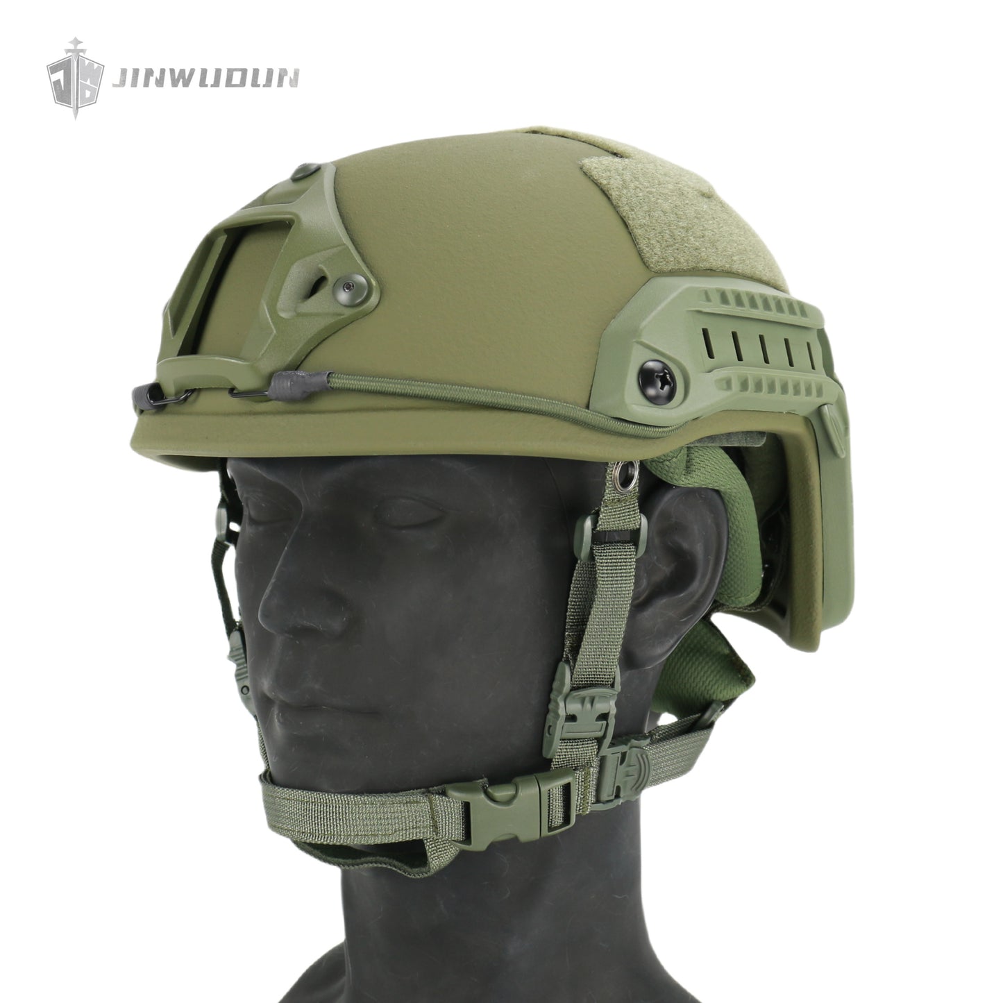 JWD-FAST super high cut bulletproof helmet NIJ IIIA 9x19mm tactical bulletproof helmet welfare model
