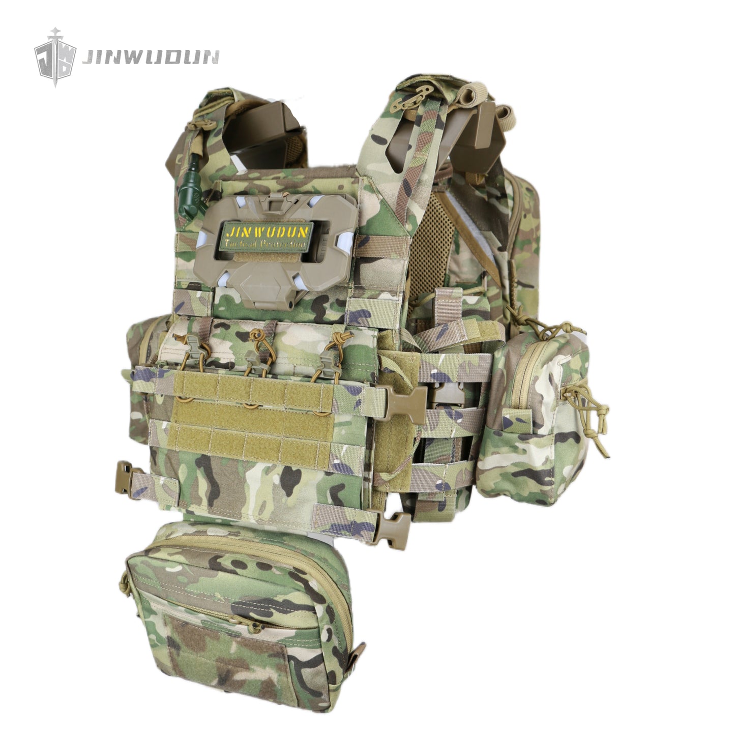 JWD-Tactical vest Cordura fabric JPC 3.0 tactical vest shoulder waist quick release design