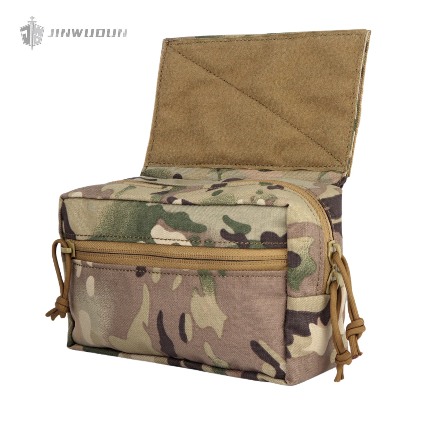 Lightweight tactical vest expansion lower abdomen accessory bag multifunctional tactical storage bag