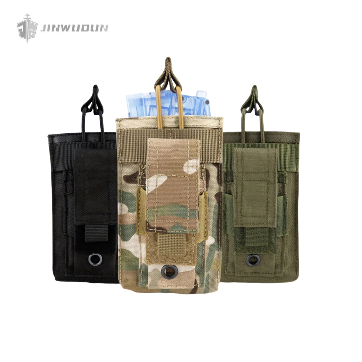 Multifunctional tactical single-link bag MOLLE system tactical equipment accessory bag