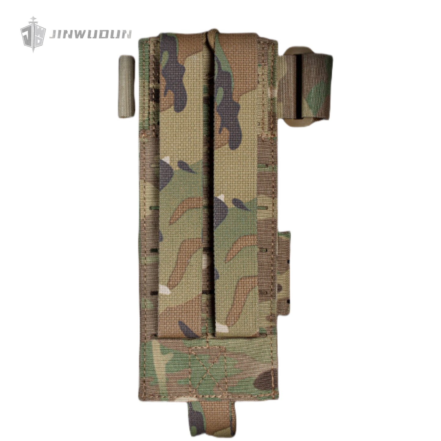 Outdoor tactical vest MOLLE radio bag military fan protective cover storage bag universal radio bag