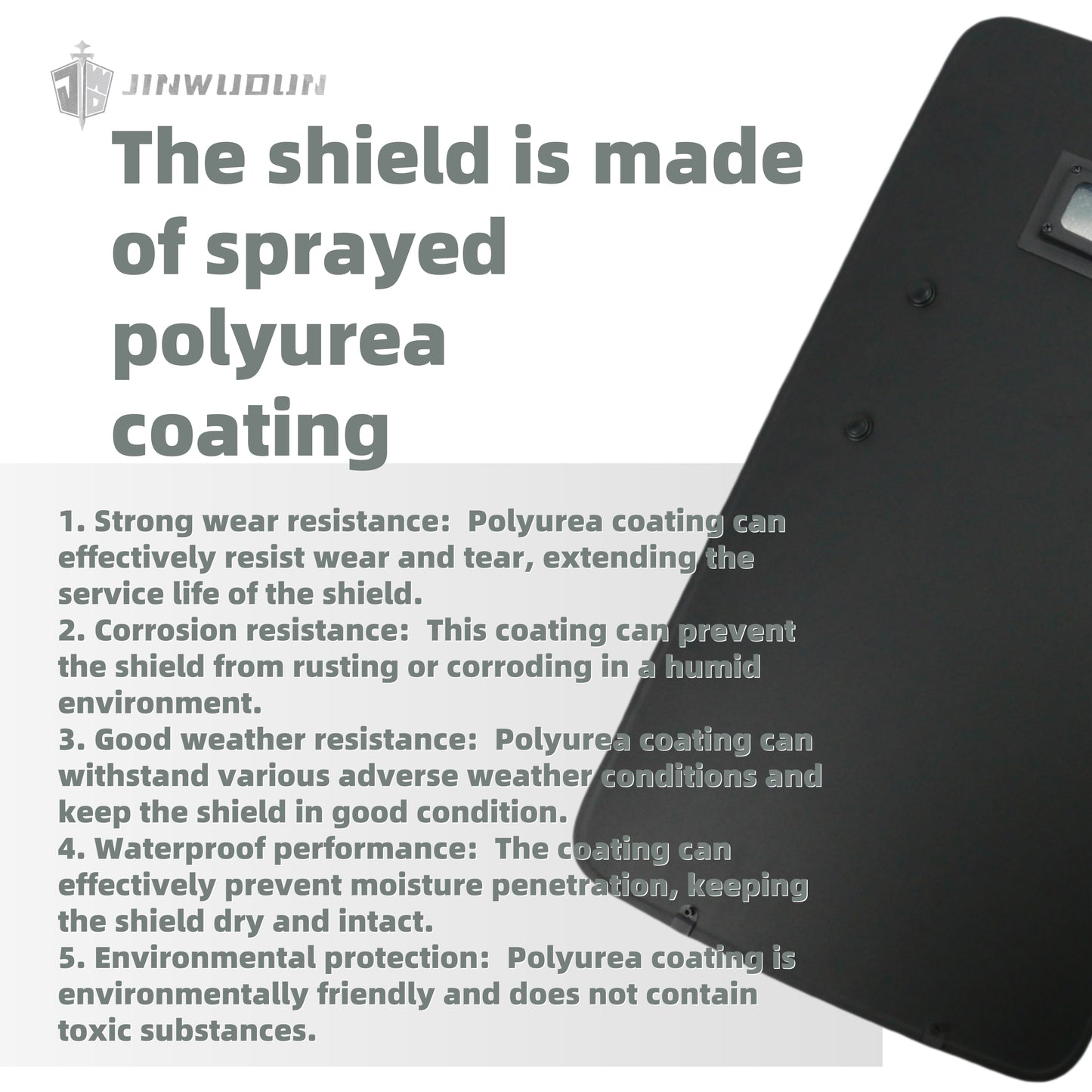 Bulletproof Shield - NIJ IIIA+, High-Protection Ballistic Shield, Ideal for Law Enforcement and Military