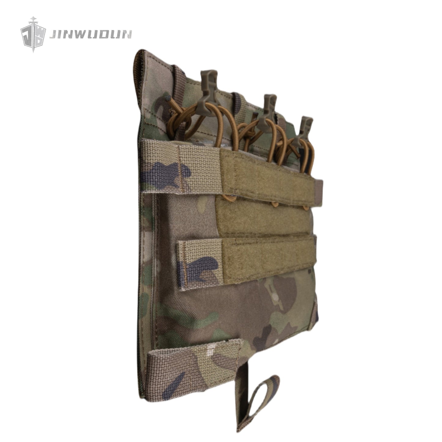 R model M4 triple panel tactical vest molle expansion board contains 5.56 triple pack
