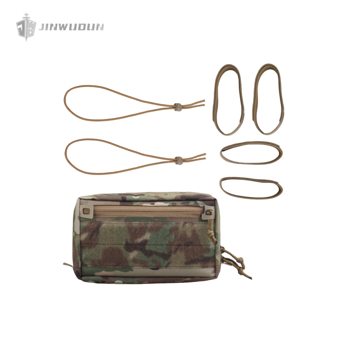 Attacker Horizontal First Aid Kit Bottom Molle Expansion Outdoor Multi-purpose Storage Bag
