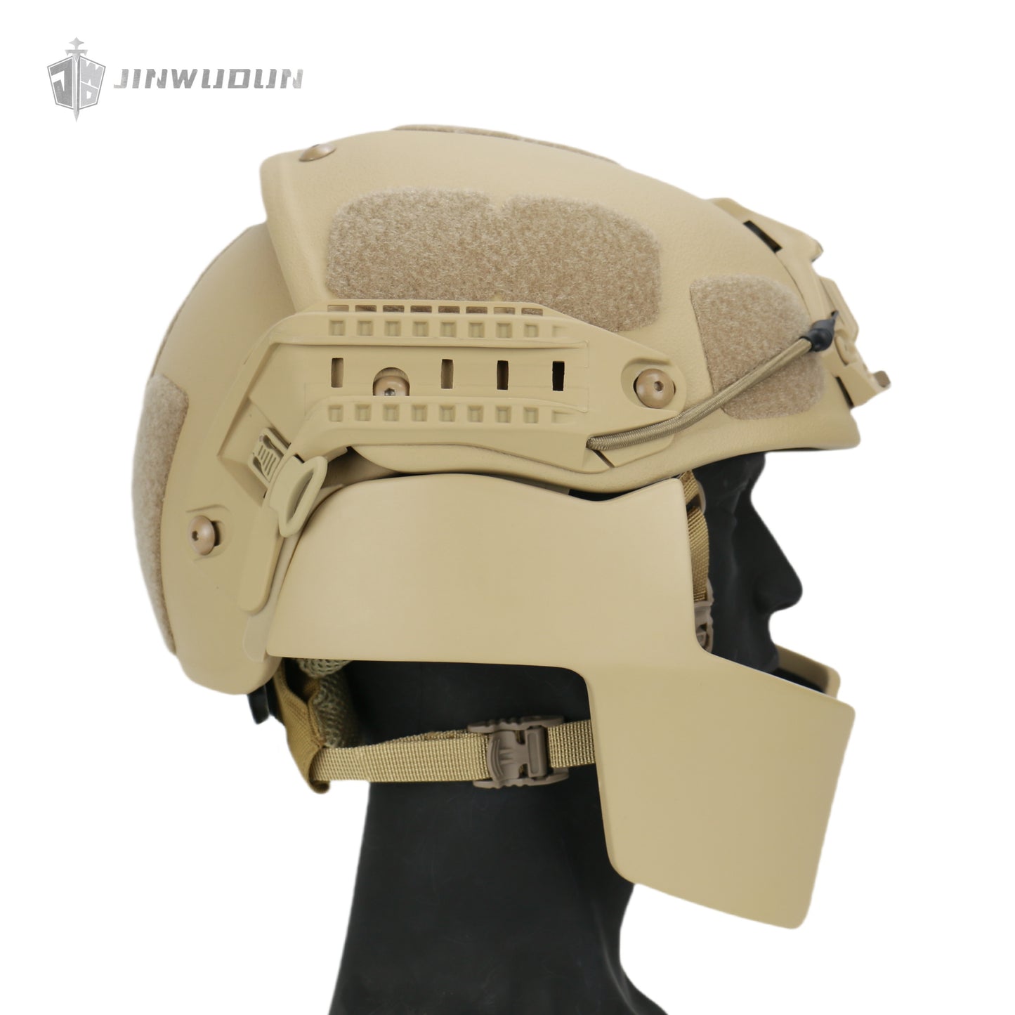 IIIA level AF split bulletproof helmet + bulletproof mask set aramid material