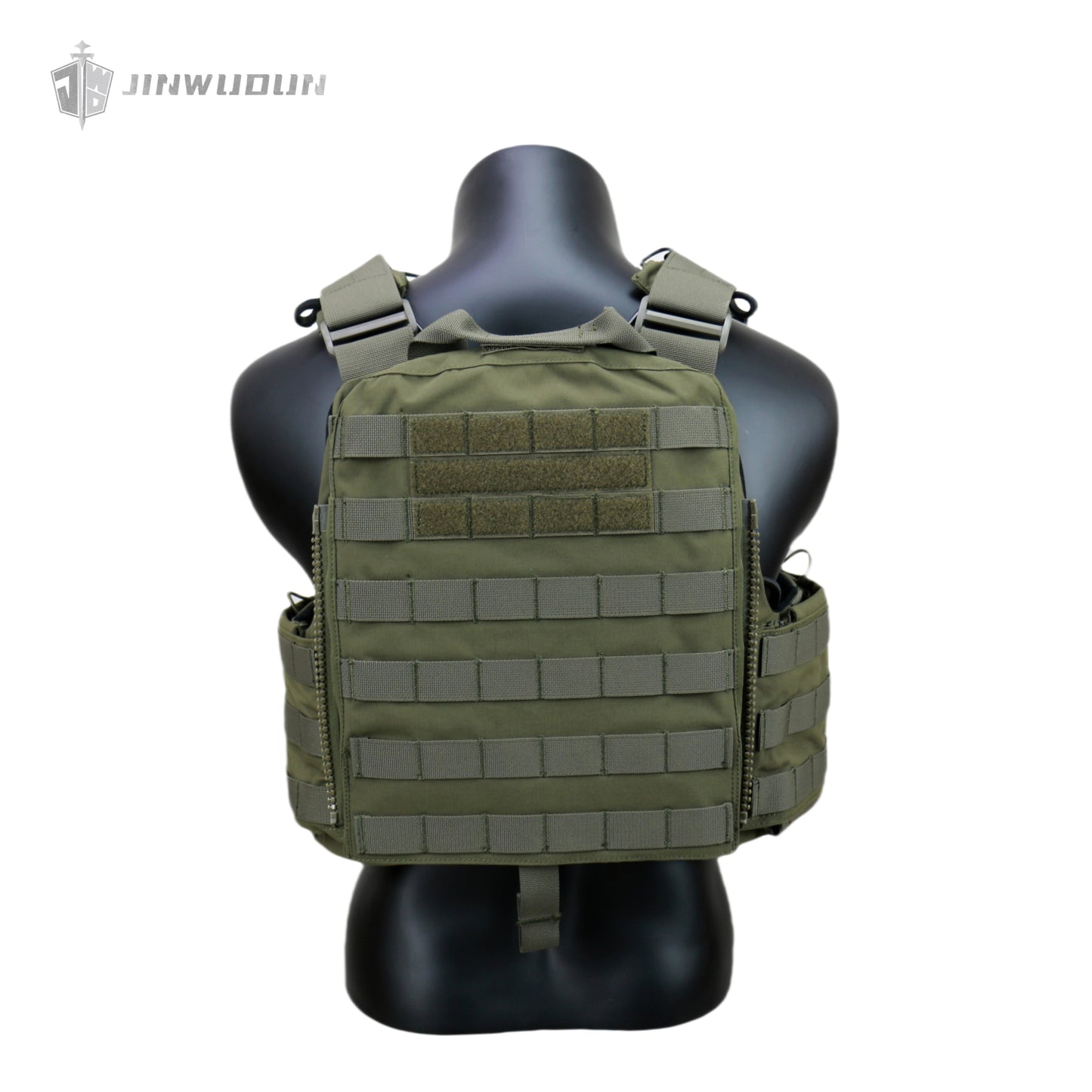CPC tactical vest, made of nylon, can accommodate 20*16.5 inch bulletproof plates.