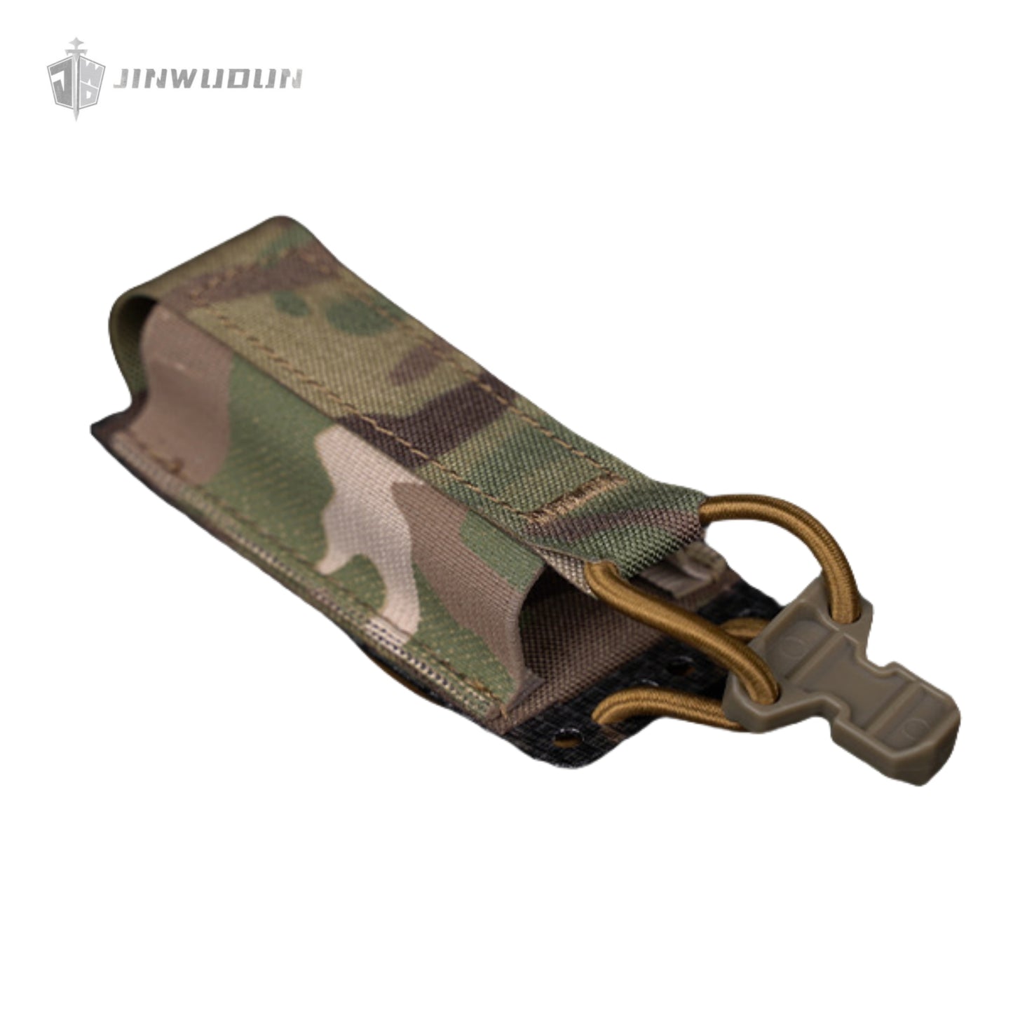 Single elastic functional bag 9mm magazine pouch flashlight holster Molle vest accessory bag