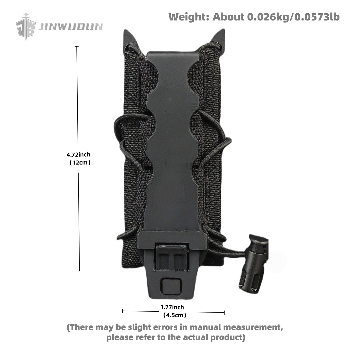 Solid color Tiger 9mm function pack matte cloth MOLLE accessory pack wargame storage bag