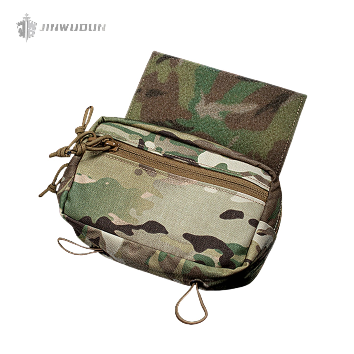 MK4 small tactical vest chest expansion accessory hanging sundries bag built-in double-sided Velcro
