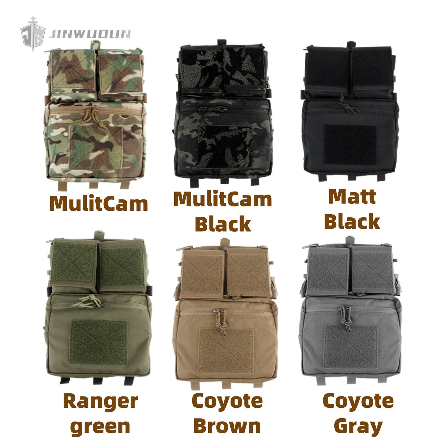 Spiritus Systems LV-119 Tactical Vest Function Expansion Pack Assault Expansion Back Plate