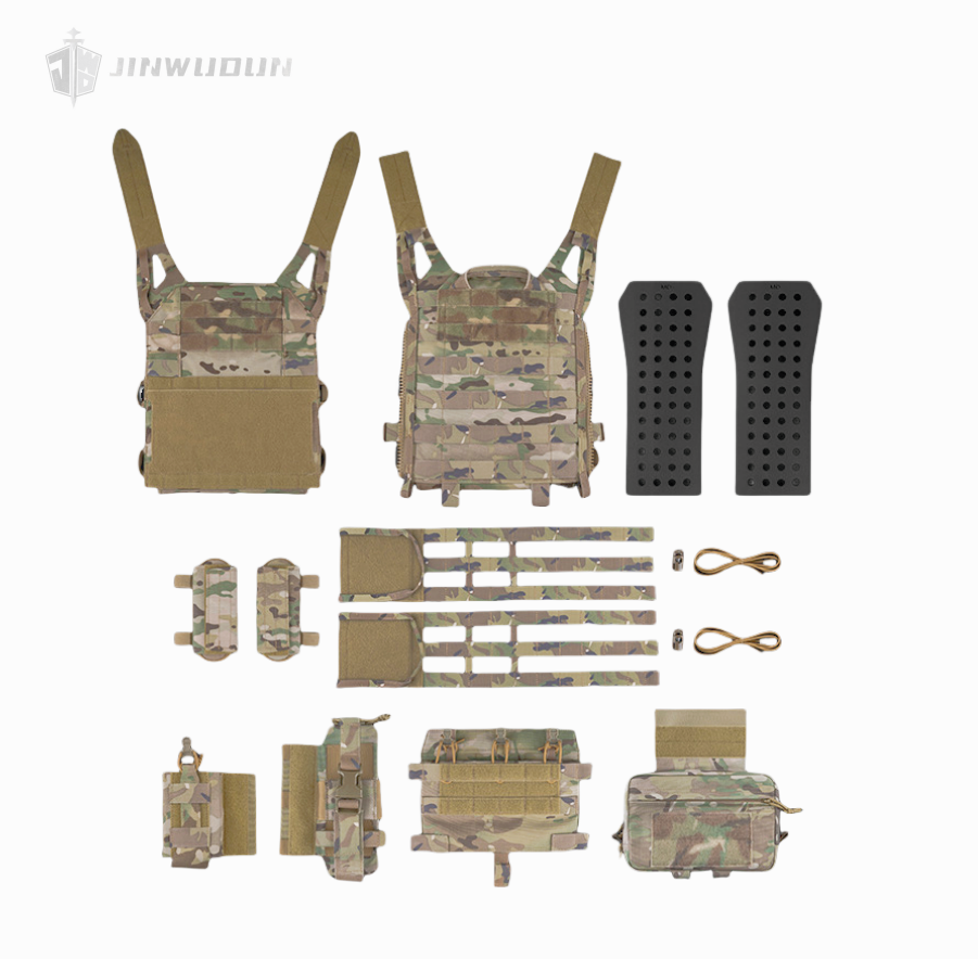 JWD-Tactical vest Cordura fabric JPC 3.0 tactical vest shoulder waist quick release design