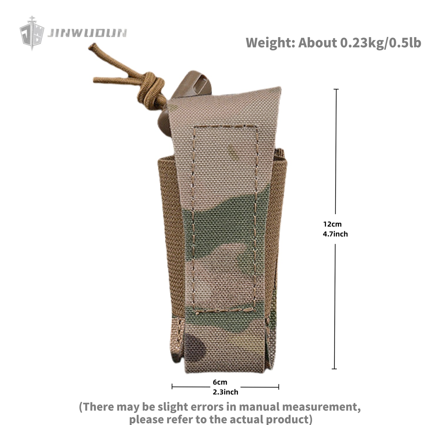 Multifunctional grenade bag, grenade M67 flash smoke bomb, throwing object storage bag