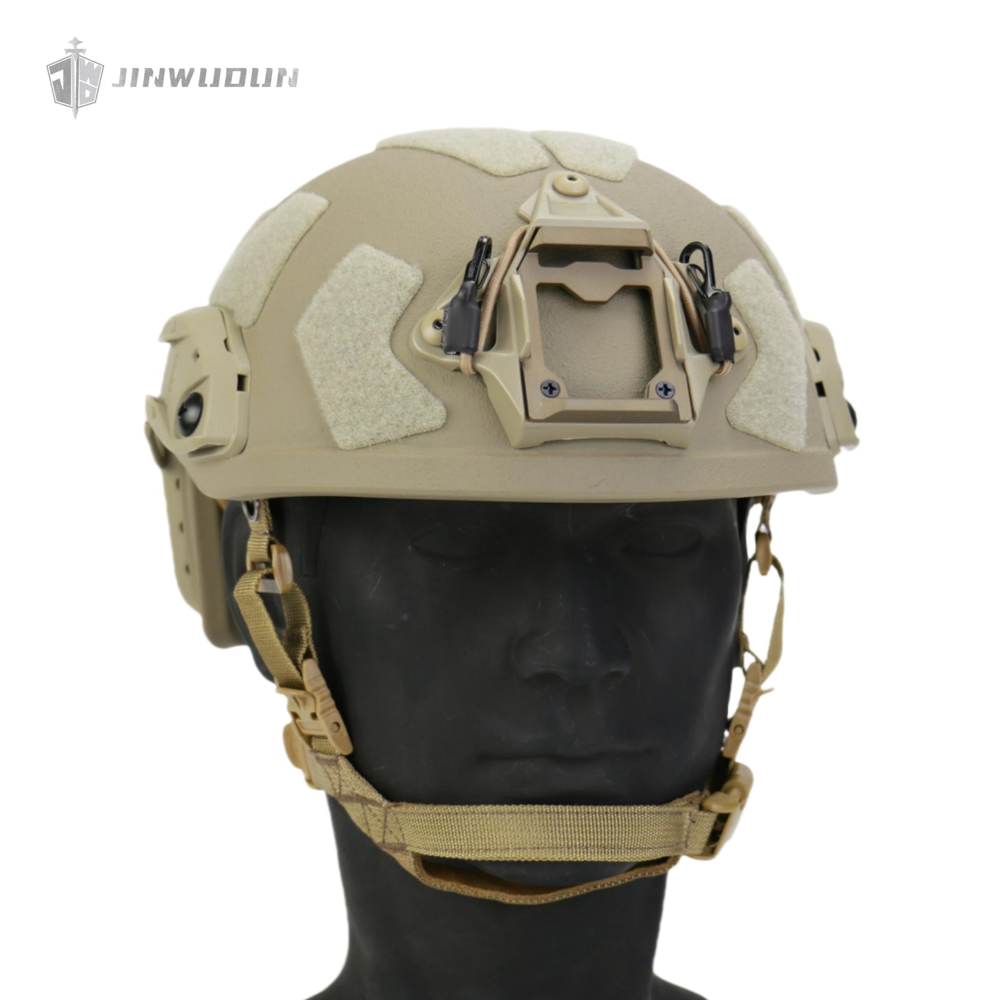 NIJ IIIA Protection FAST SF Bulletproof Helmet - High-Performance Aramid Material, Wendy Dual-Layer Suspension Liner