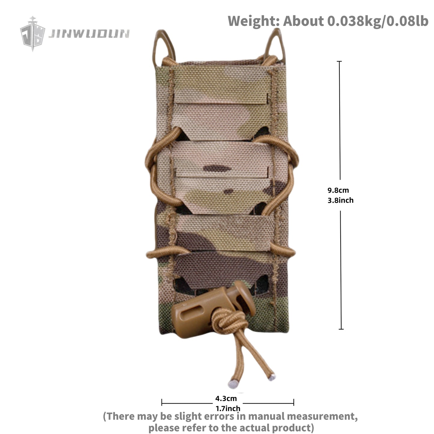 Tiger 9mm single quick-draw magazine pouch