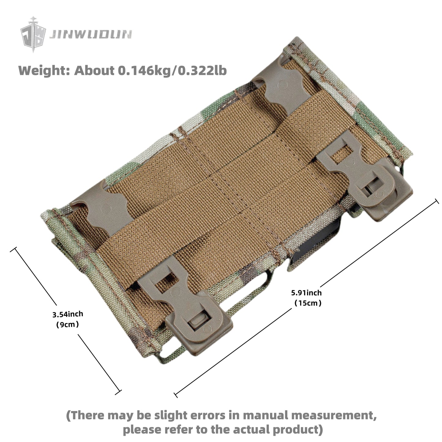 Field Hunting Molle System Accessory Kit FAST Dual 5.56 Functional Kit (Low)