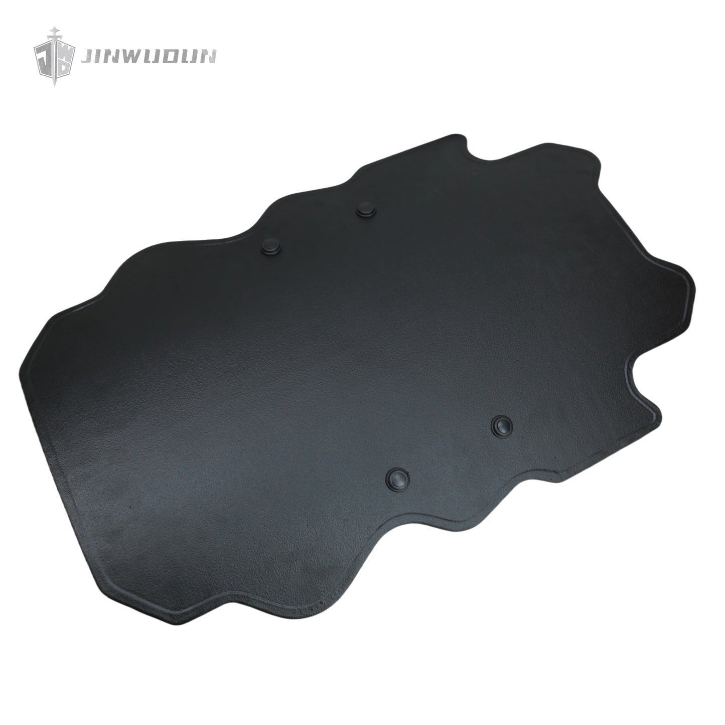 "NIJ IIIA+ Irregular Bulletproof Shield | UHMWPE Material with Polyurea Coating | 20.5x32-inch