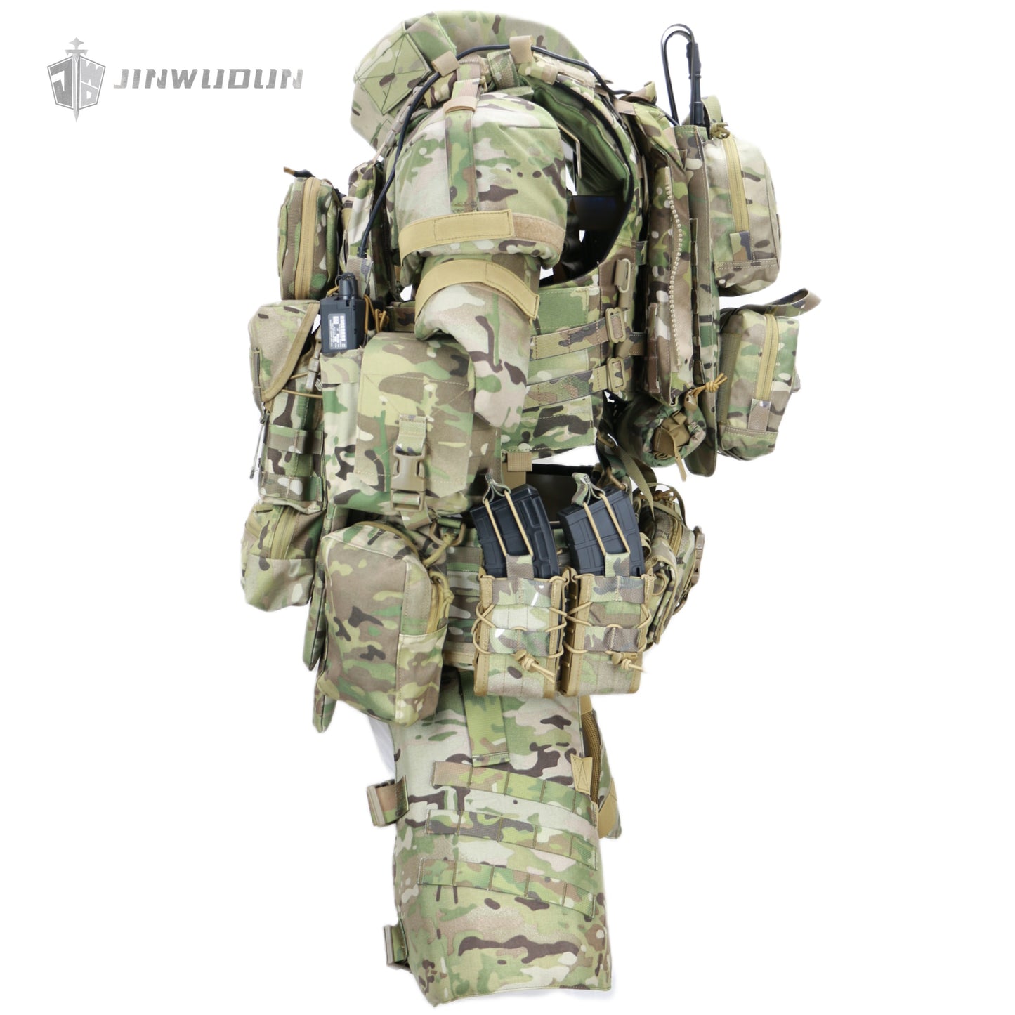 Level NIJ IV Fearless "X" full protection bulletproof vest nylon material tactical bulletproof vest with increased protection