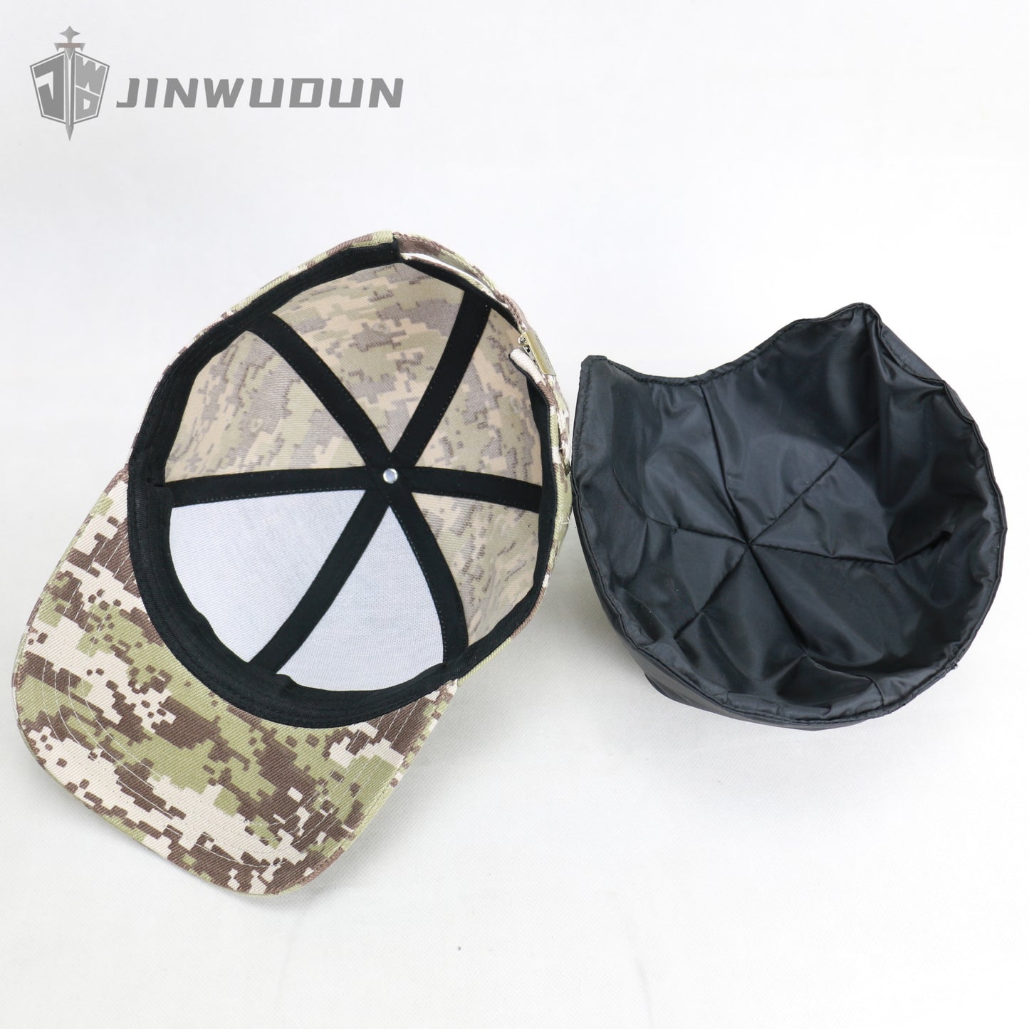 JWD-NIJ IIA MultiCam bulletproof baseball cap high performance UHMWPE material outdoor
