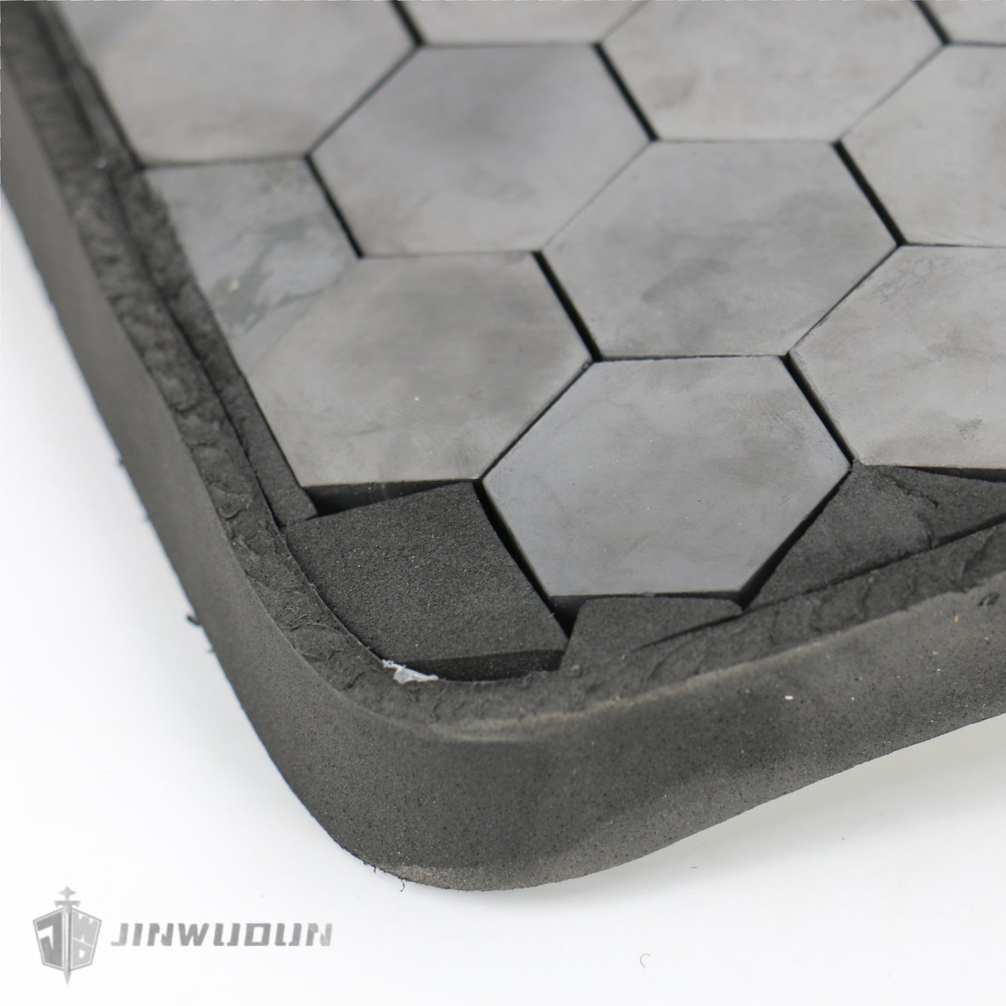 Level NIJ IV Ballistic Plate with Hexagonal Silicon Carbide Ceramic Full Layup Process 10x12inch Ballistic Inserts