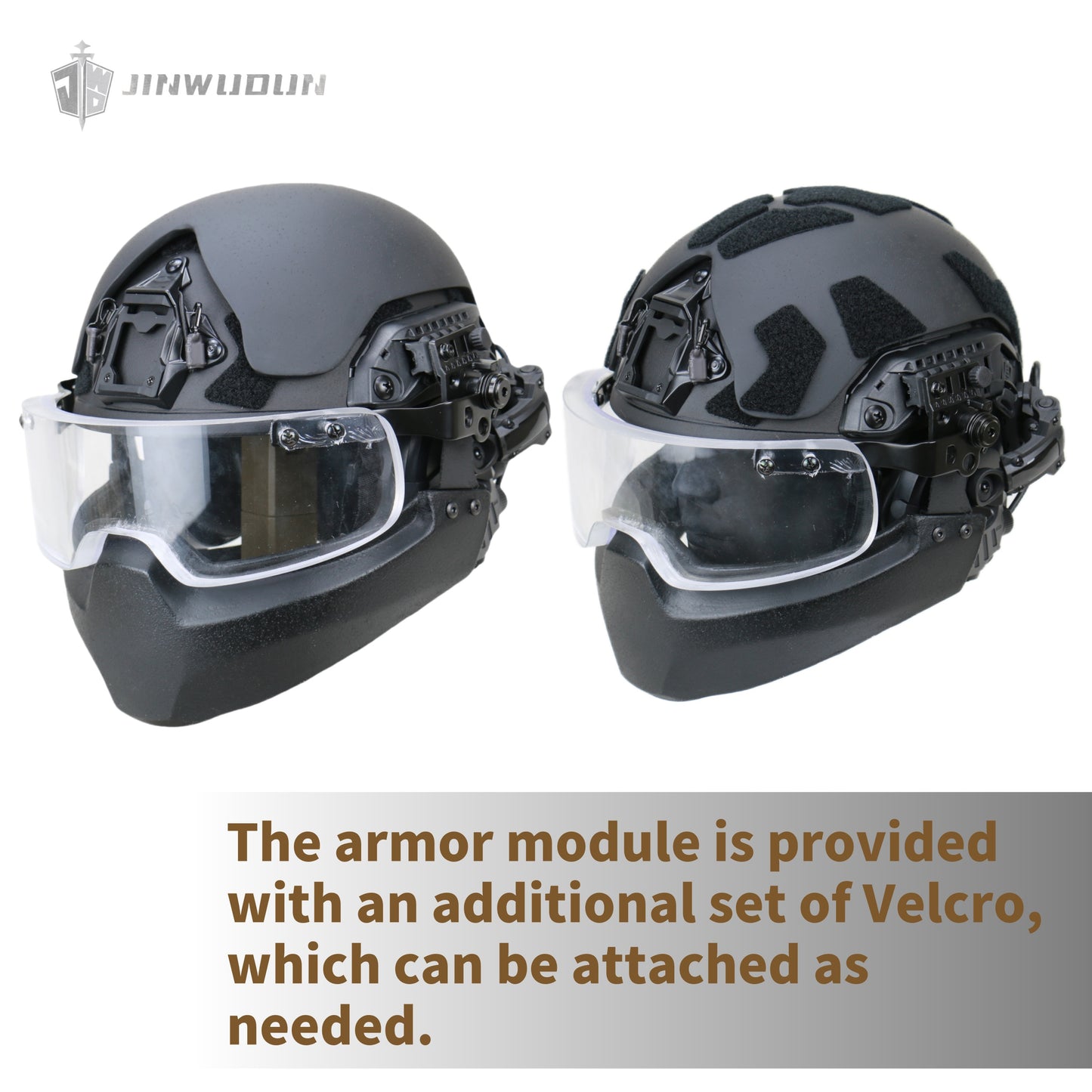 Level NIJ III Ballistic Helmet - Modular Omni-Protective Tactical Ballistic Helmet