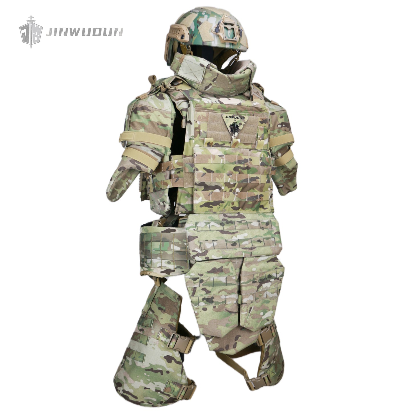 Level NIJ IV Fearless "X" Full Protection Tactical Body Armor Vest