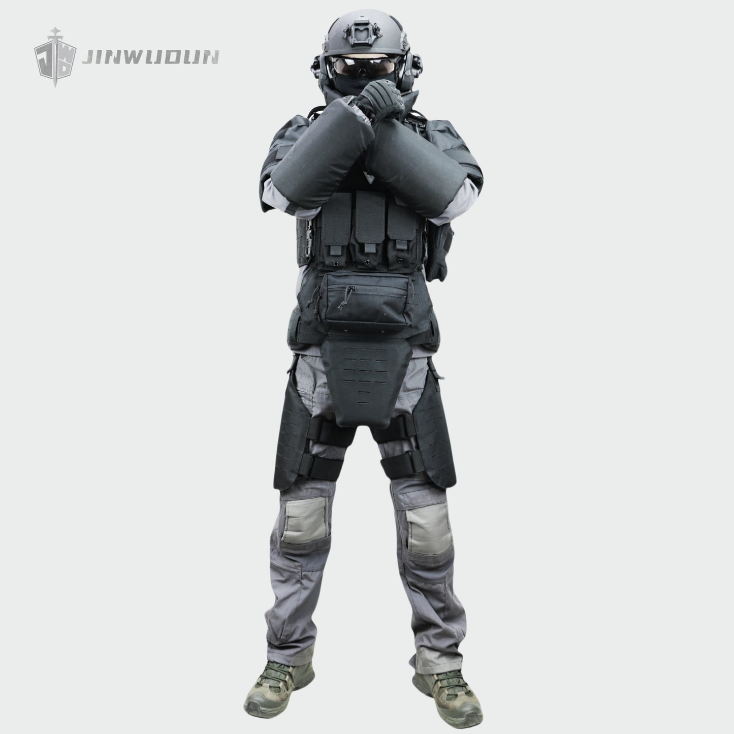 JWD-Bulletproof arm guard, NIJ-IIIA bulletproof, 1000D polyester material tactical bulletproof kit
