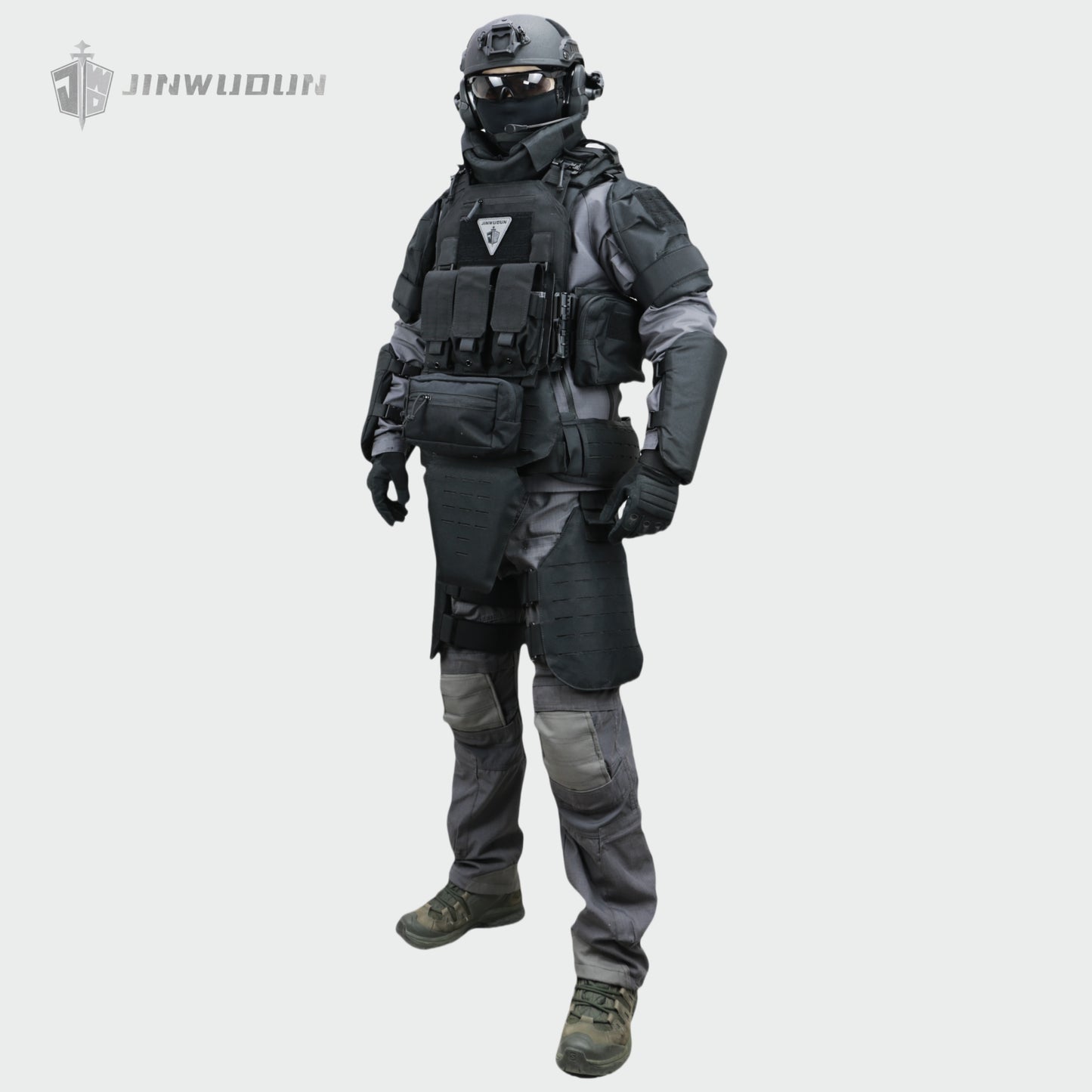 JWD-Bulletproof arm guard, NIJ-IIIA bulletproof, 1000D polyester material tactical bulletproof kit