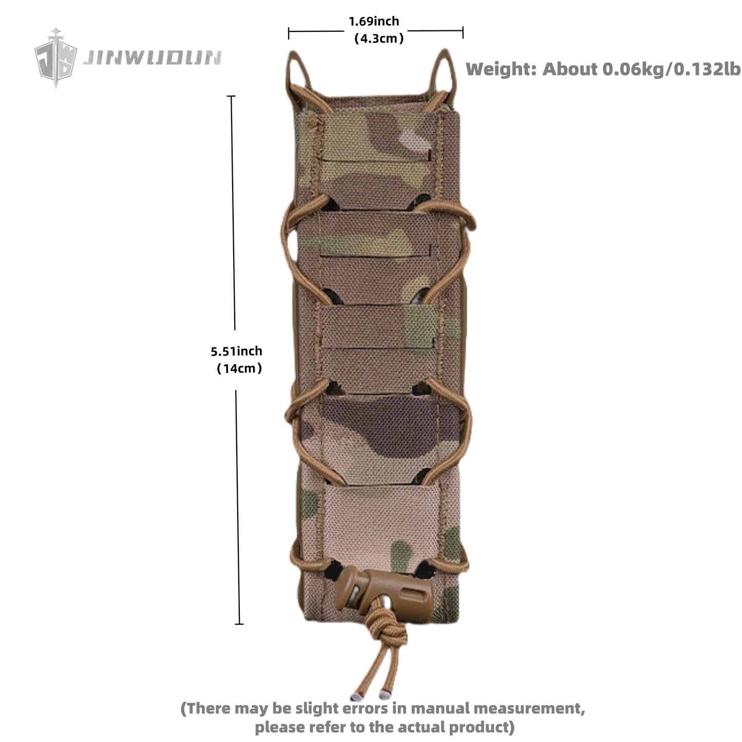 Tiger Long Quick-Draw Magazine Pouch V2