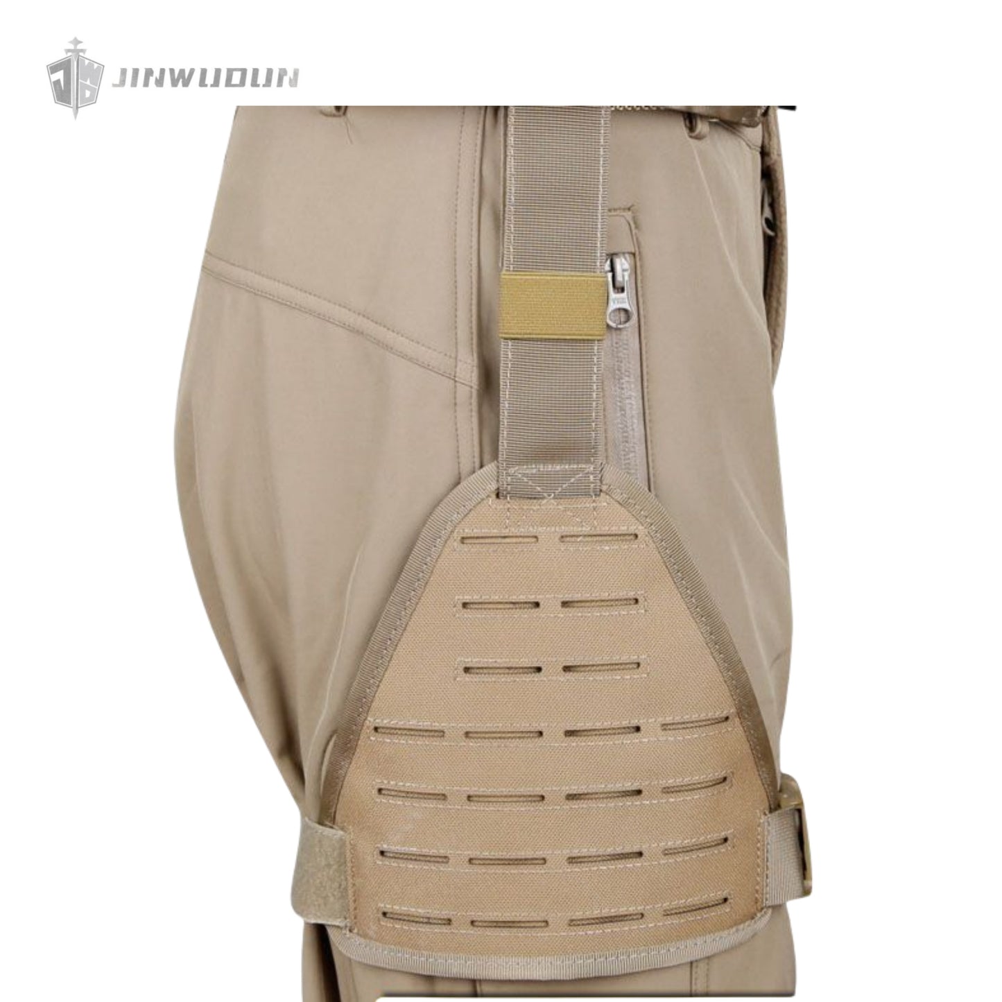 Laser version tactical leggings MOLLE system waist belt with leggings