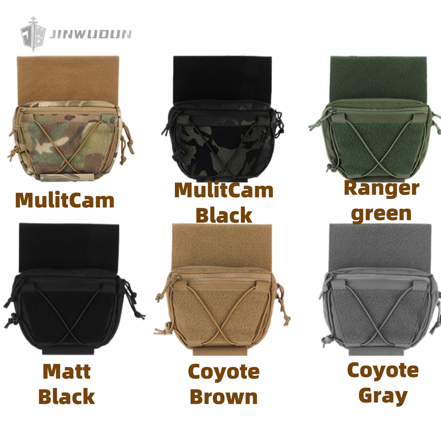 Pusher tactical underbody bag with Velcro MC color tactical vest accessories single shoulder multi-purpose bag