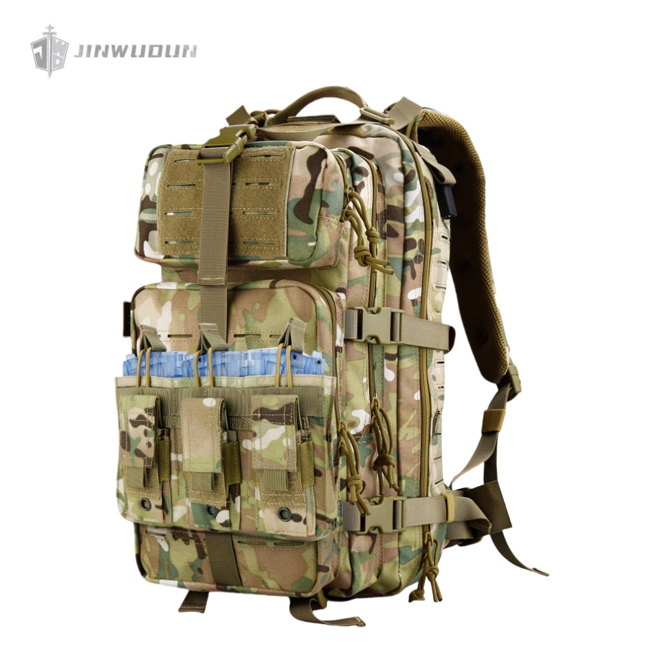 Multifunctional tactical triple bag MOLLE system tactical equipment accessory bag