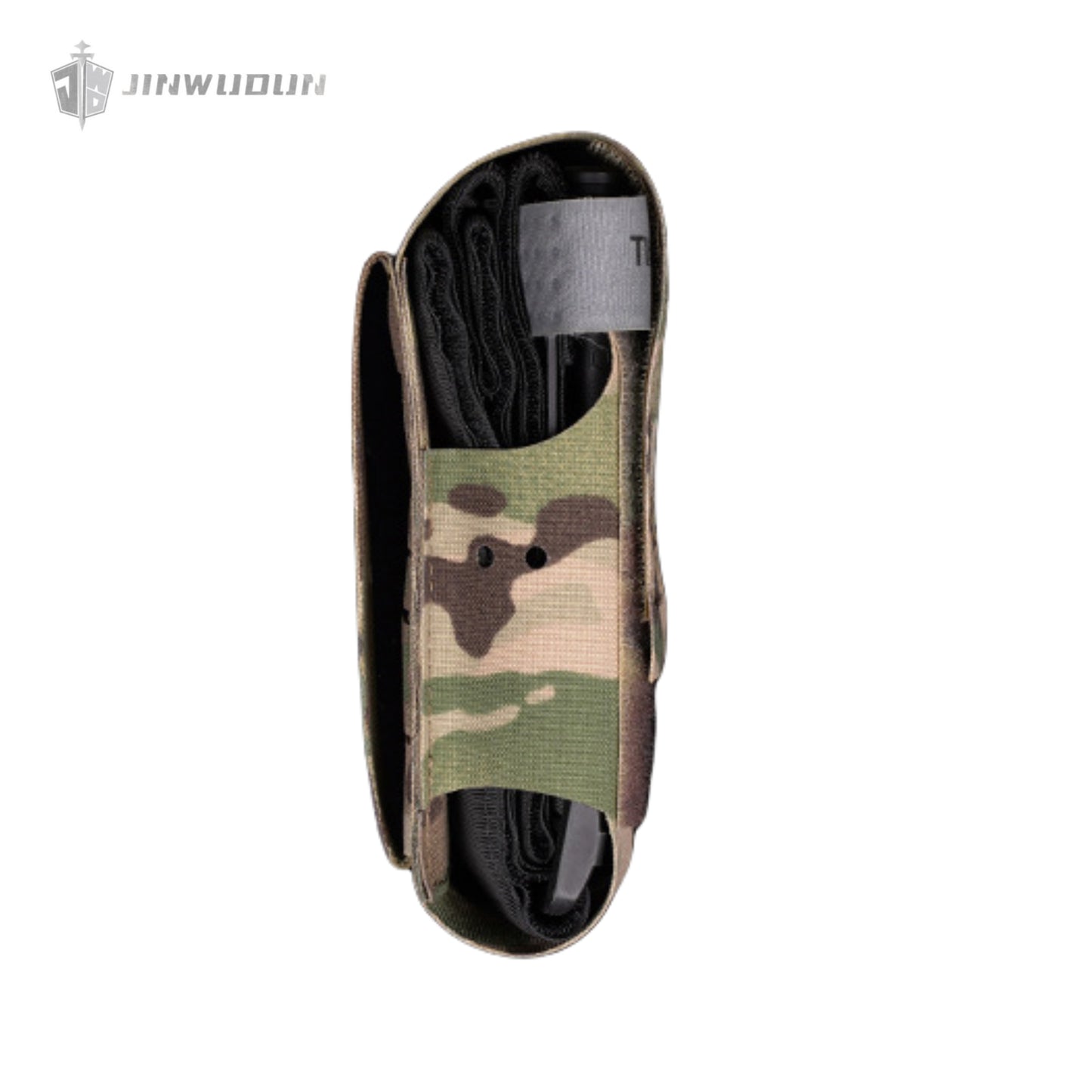 TKO secondary bag Molle adaptable Velcro fit tactical vest expansion accessory bag