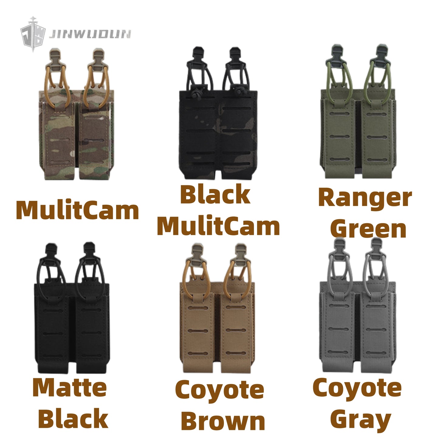 Attacker Dual-Link Functional Pack 2.0 MOLLE Mount Tactical Vest Expansion Storage Bag