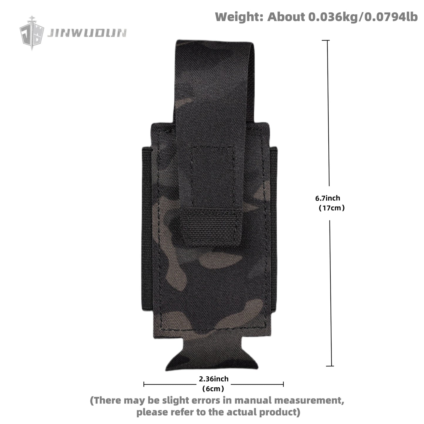 Shock grenade bag outdoor tactical equipment multifunctional lightweight storage bag molle mount