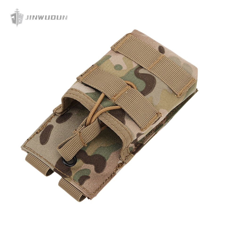 Single 7.62 Storage Bag MOLLE System Portable Adjustable