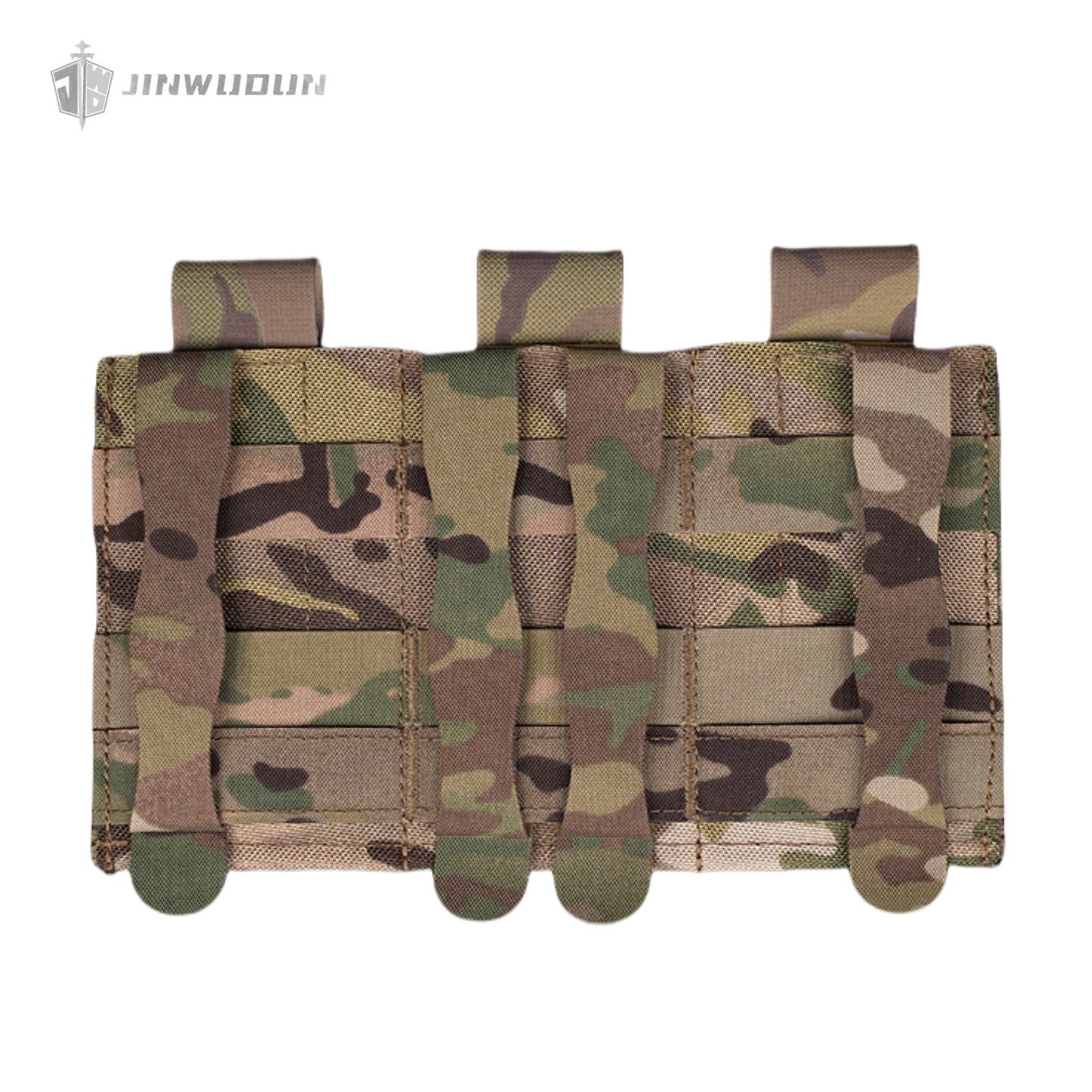 Lightweight triple flip cover elastic function bag 5.56/7.62MOLEL mounting accessory bag