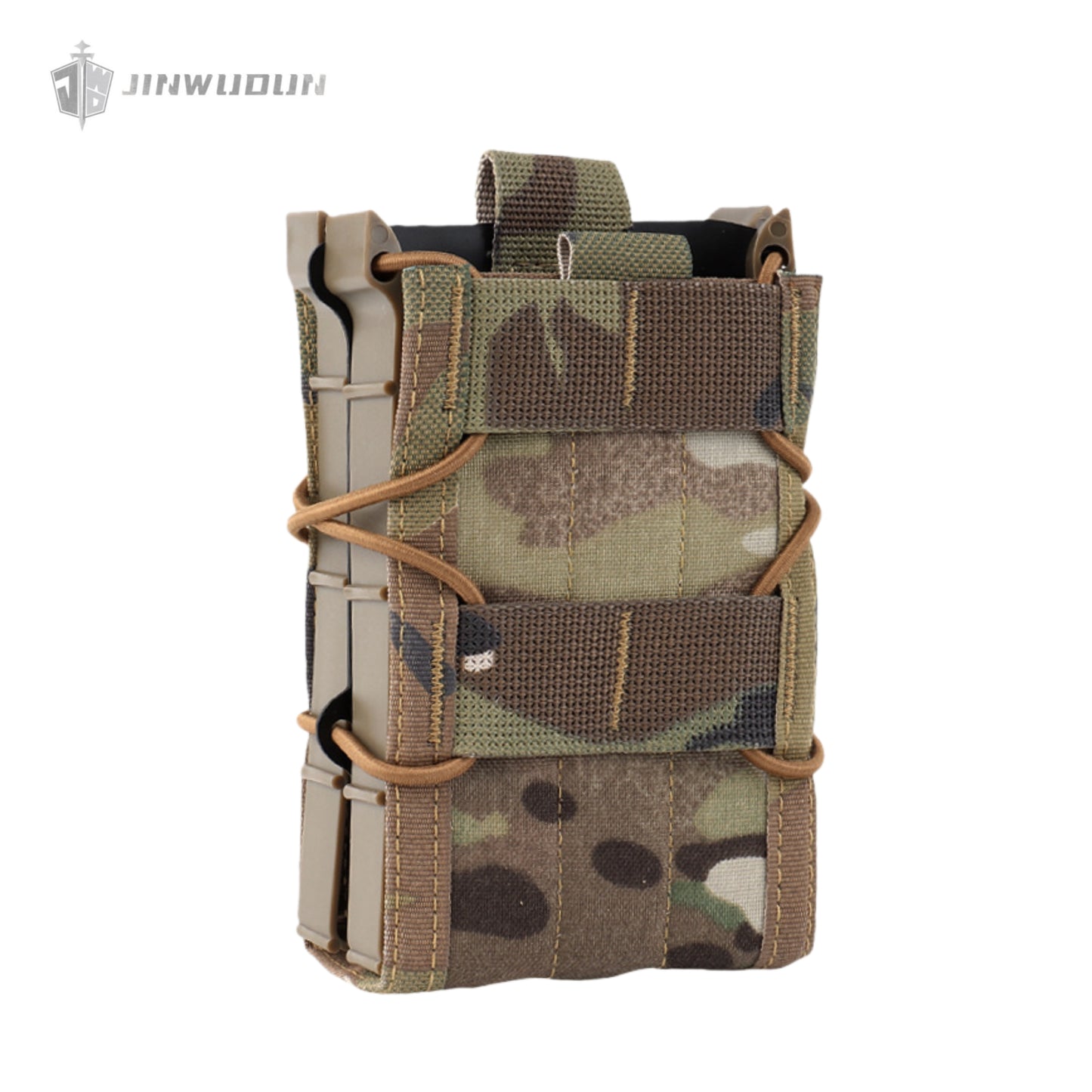Tiger double full-size quick-draw function bag 5.56/7.62molle double-layer accessory bag