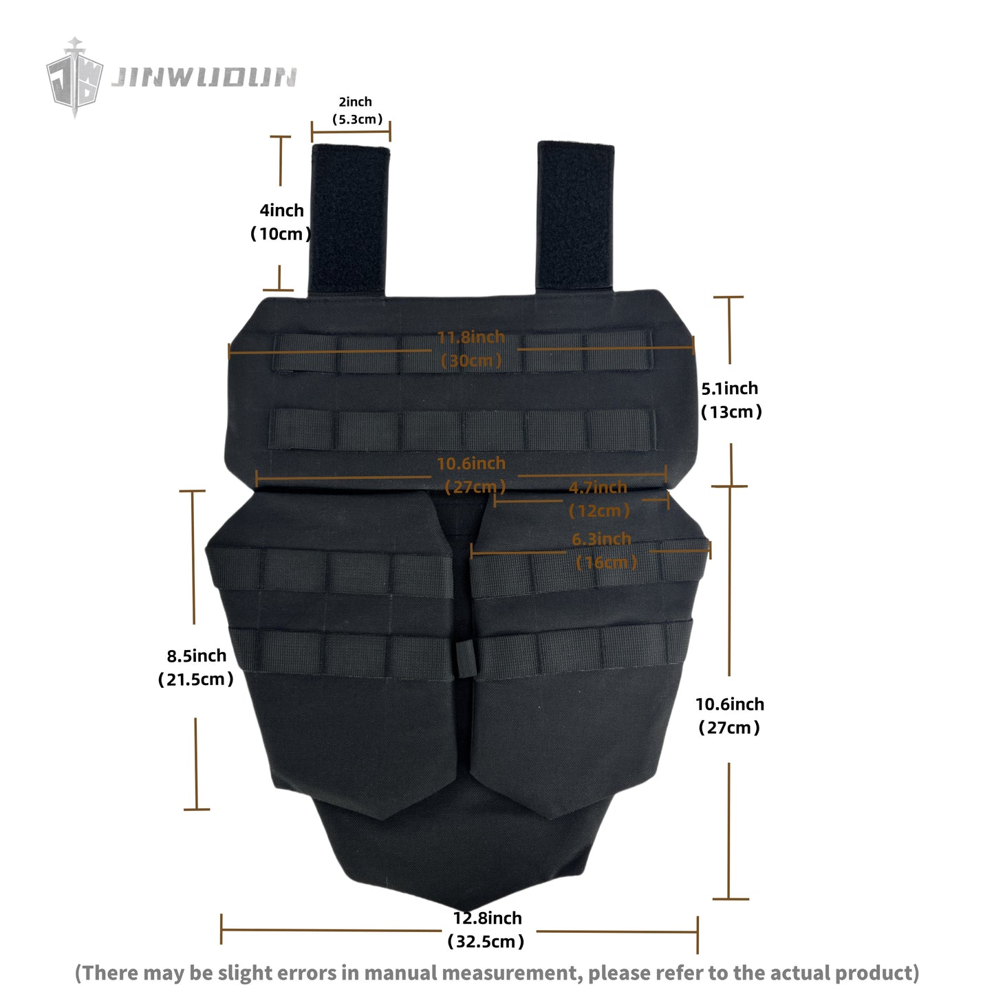 Level NIJ IIIA bulletproof crotch guard with larger protection area, detachable design, nylon fabric