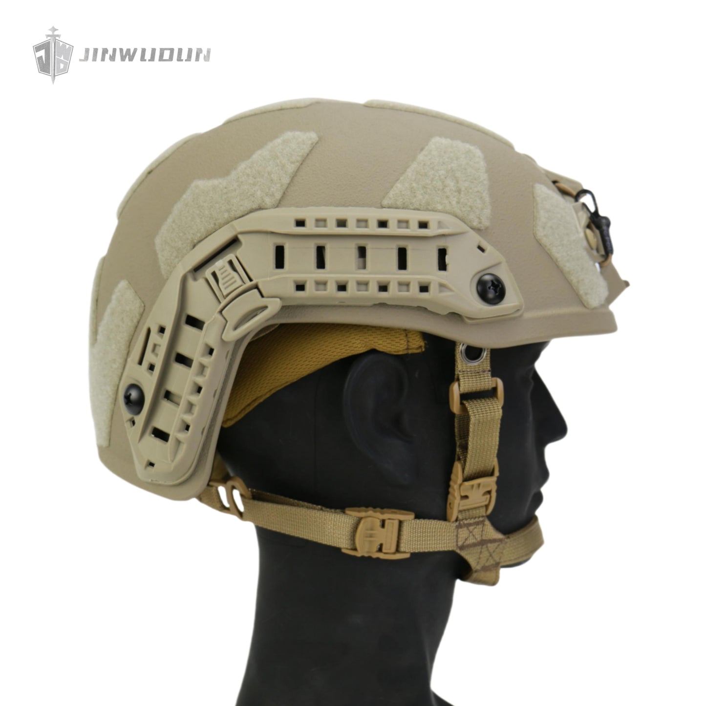 NIJ IIIA Protection FAST SF Bulletproof Helmet - High-Performance Aramid Material, Wendy Dual-Layer Suspension Liner
